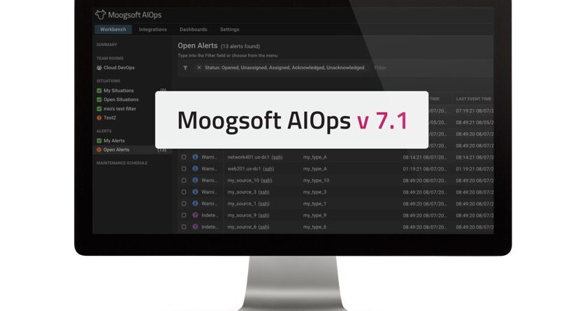 Moogsoft AIOps 7.1