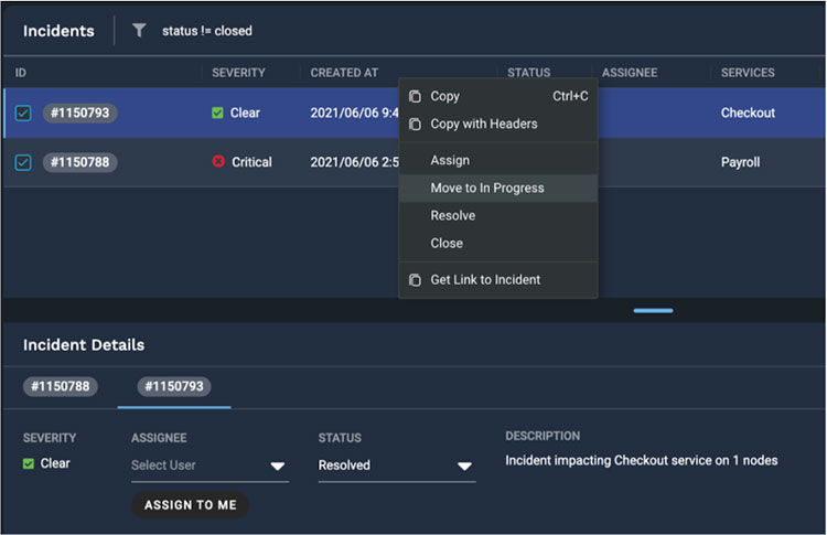 Bulk Actions on Incidents and Alerts