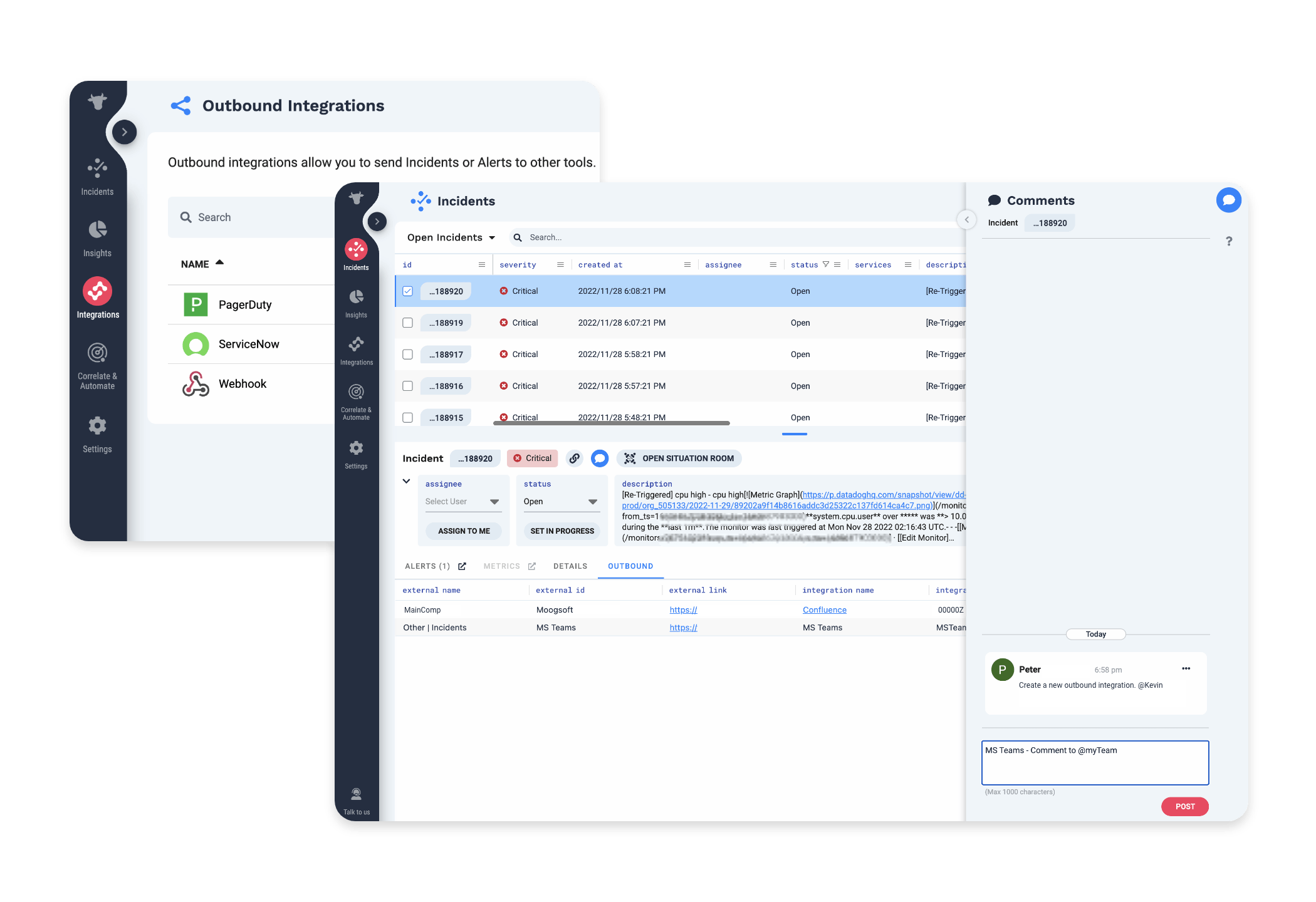 Moogsoft Collaboration