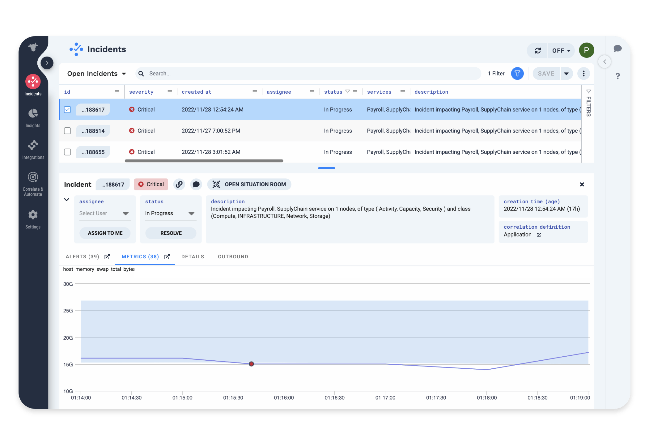 Moogsoft Correlation